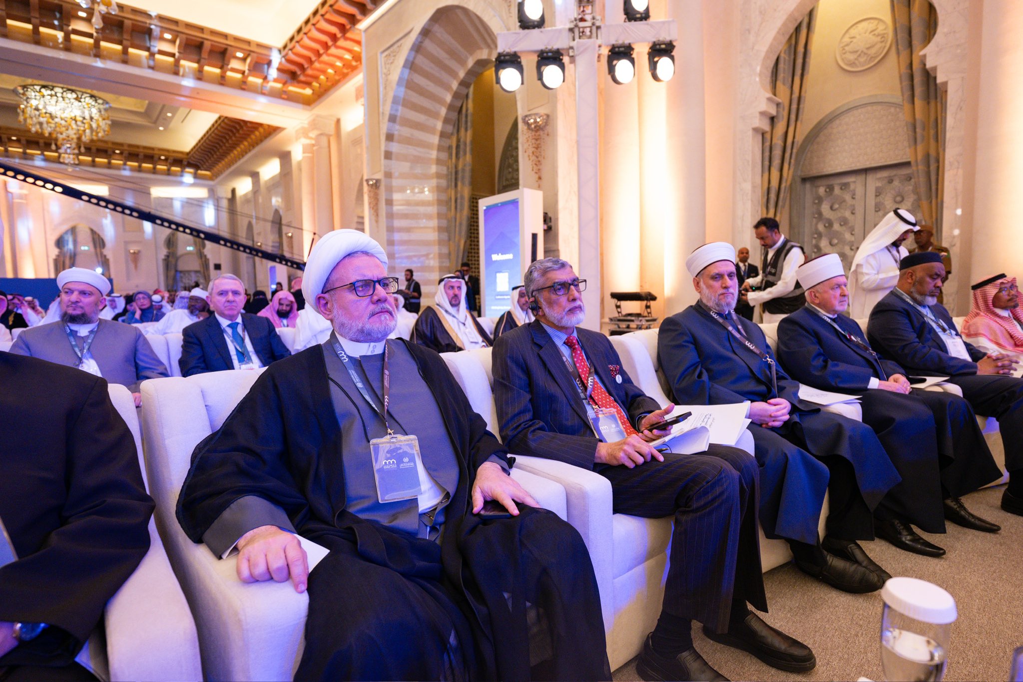 Le Secrétaire général de l’Organisation de la coopération islamique, M. Hissein Brahim Taha, lors de l’ouverture de la deuxième édition de la conférence ConstruireDesPontsEntreLesÉcoles :