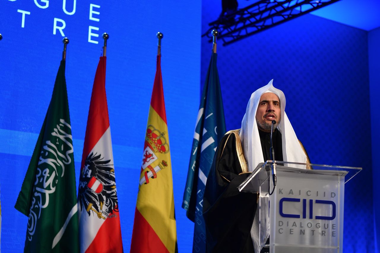 In a world-wide gathering of prominent religious leaders, pioneers of culture & thought, a number of politicians & media around the world, HE Dr. Mohammed Alissa, speaking at the opening of conference