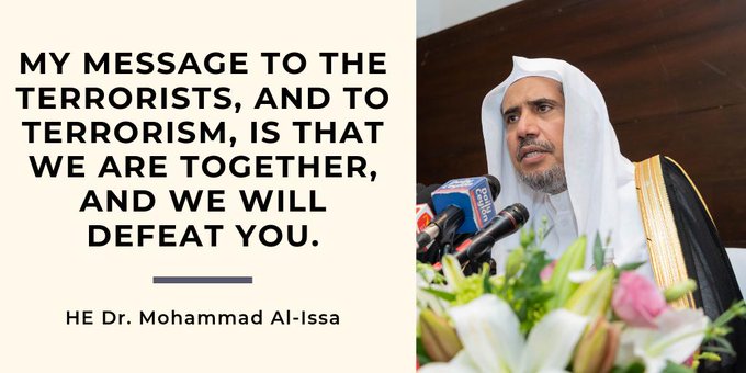  The Muslim World League stands with victims of terrorist violence by providing material support to help individuals rebuild their lives