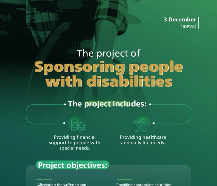 Muslim World League Helps People with Disabilities