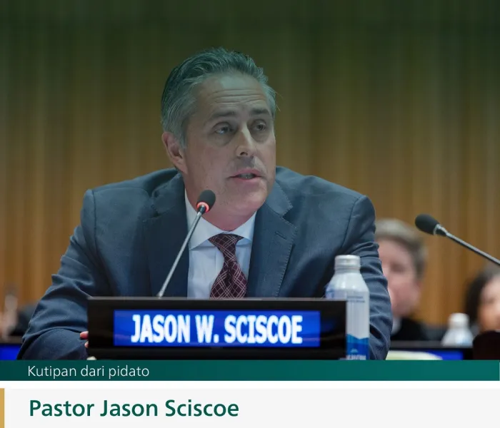 Kutipan dari pidato Yang Mulia Ny. Amina Mohammed, Wakil Sekretaris Jenderal Perserikatan Bangsa-Bangsa, pada peluncuran inisiatif "Membangun Jembatan Pemahaman & Perdamaian antara Timur & Barat", dari Markas Besar PBB di New York: