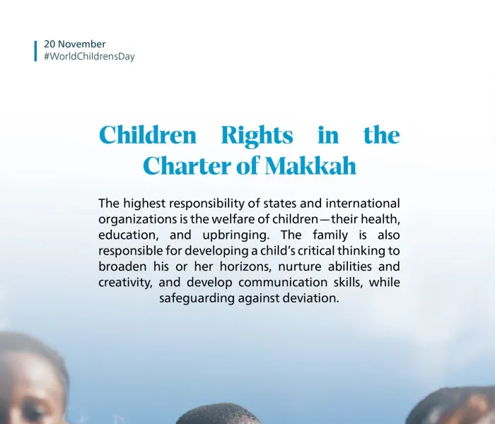 Childhood is recognized in the Charter of Makkah