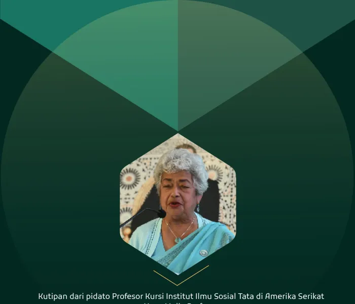 Kutipan dari pidato Profesor Kursi Institut Ilmu Sosial Tata di Amerika Serikat, Yang Mulia Profesor Monica Sharma, pada Konferensi Internasional: "Iman dalam Dunia yang Berubah":