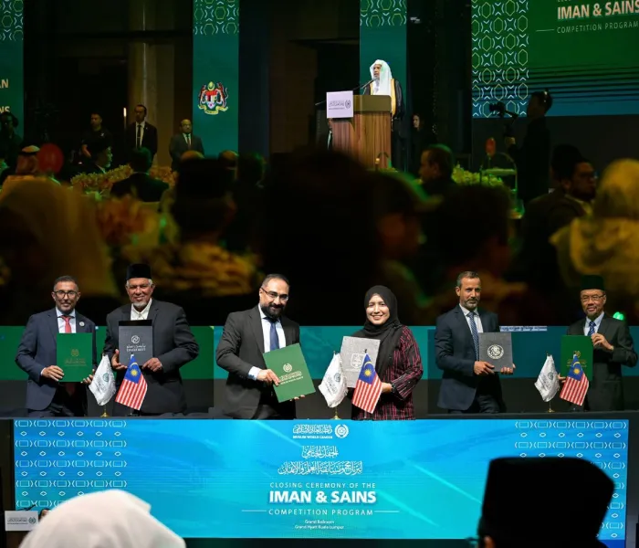 Earlier today in Kuala Lumpur, in the presence of international scholars and ministerial figures