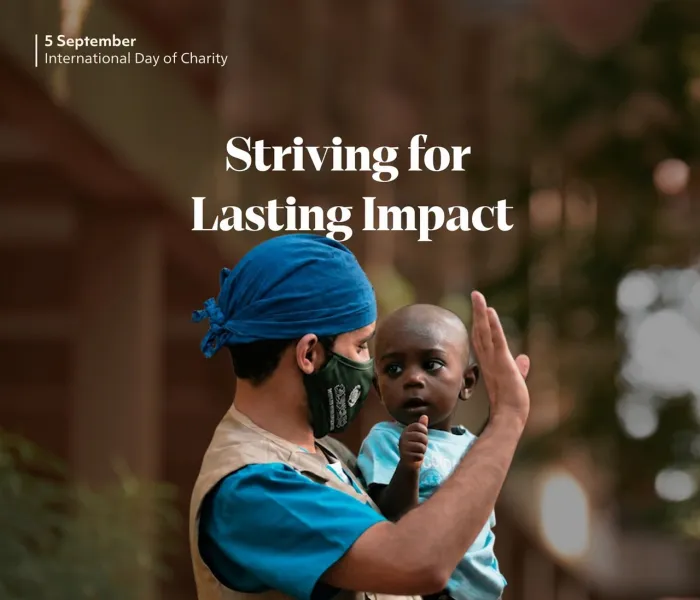 On the International Day of Charity, we reaffirm that the greatest giving is that which leaves a lasting impact and extends its benefits to all.