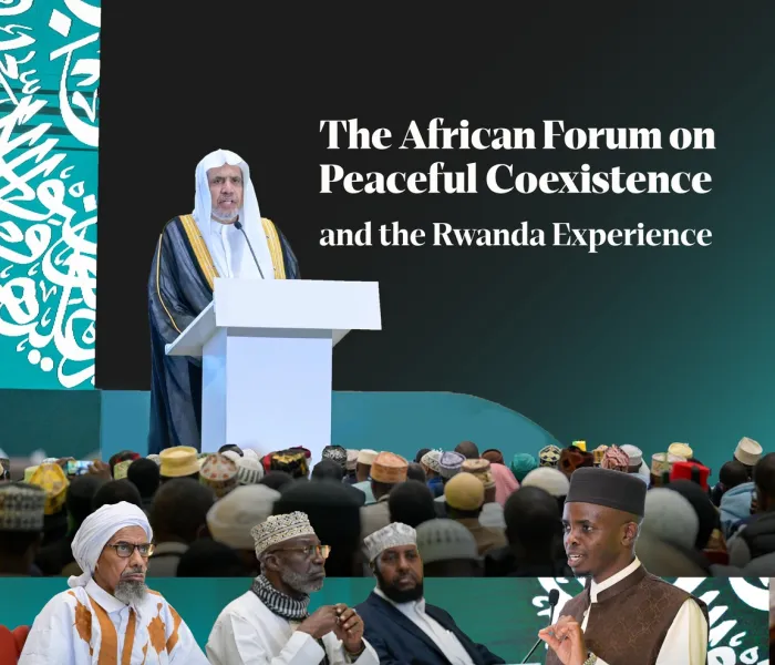 H.E. Sheikh Dr. Mohammed Al-Issa, participated — as Guest of Honor — in the African Forum on “Peaceful Coexistence and the Rwanda Experience,” in the presence of H.E. Sheikh Musa Sindayigaya