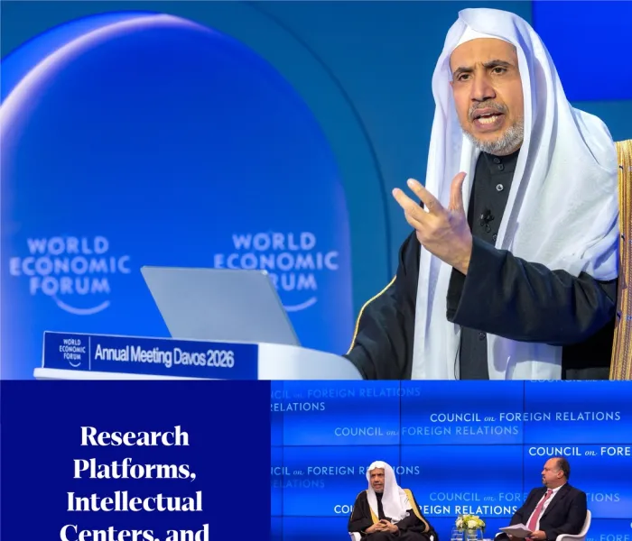 The Muslim World League continues to maintain an active presence in major research and intellectual centers, as well as in international forums, through an Islamic discourse that, with competence and awareness, reflects the true essence of our religion
