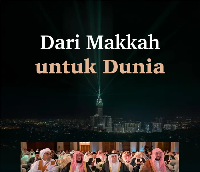 Potret beberapa ulama terkemuka yang hadir dalam acara peluncuran aplikasi “Minhaj”, dari Makkah untuk dunia