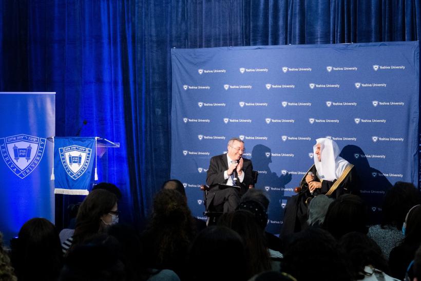 Dr. Mohammad Alissa was hosted by Yeshiva University in New York 