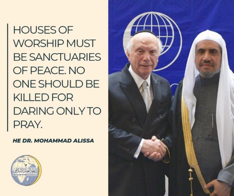 To Further Mwls Commitment To Interfaith Collaboration He Dr Mohammad Alissa Stood Alongside