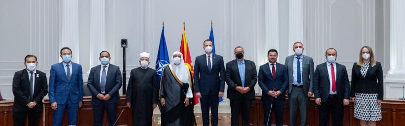 The President of the Republic of North Macedonia received HE Sheikh Mohammed Alissa