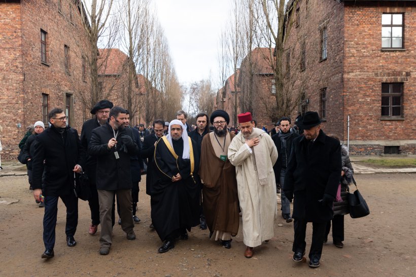 In memory of the Holocaust, H.E. Dr. Mohammad Alissa led a delegation of senior Muslim scholars and leaders in coordination with the American Jewish Committee to the Auschwitz concentration camp