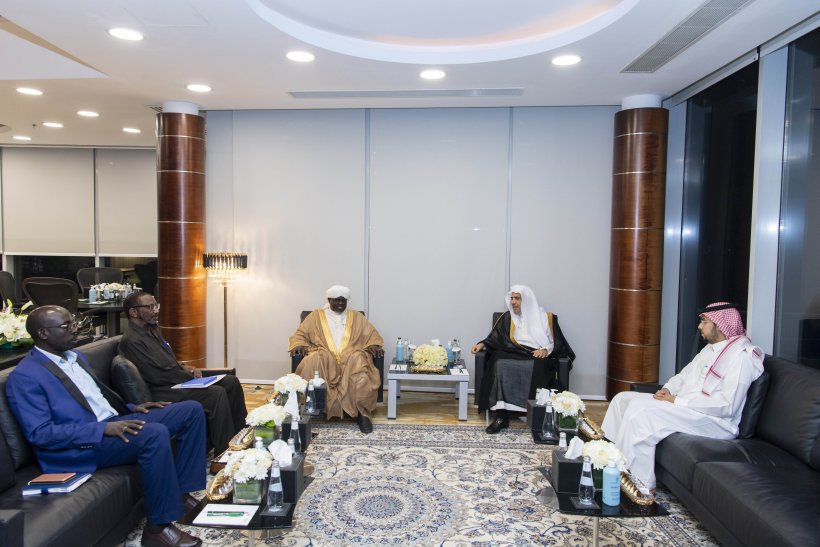 رئيس هيئة علماء المسلمين يلتقي فضيلة رئيس المجلس الإسلامي لجنوب السودان