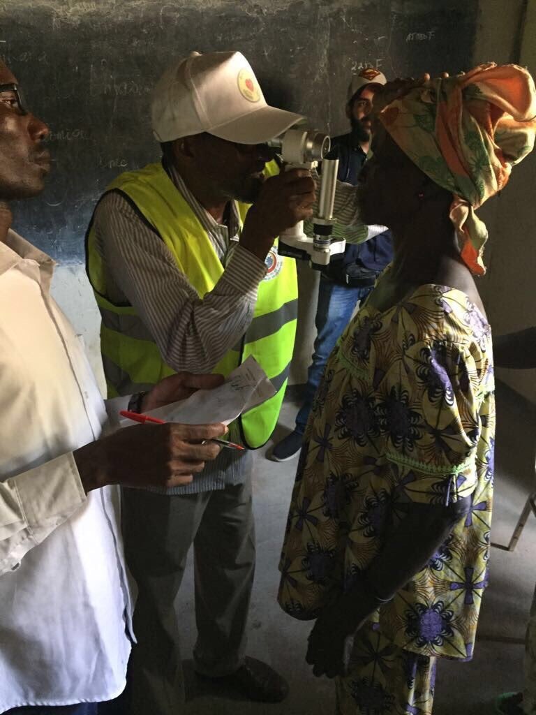MWL undergoes 500 cataract operations at its Banjour medical camp in Chad in the presence of region Governor & government officials