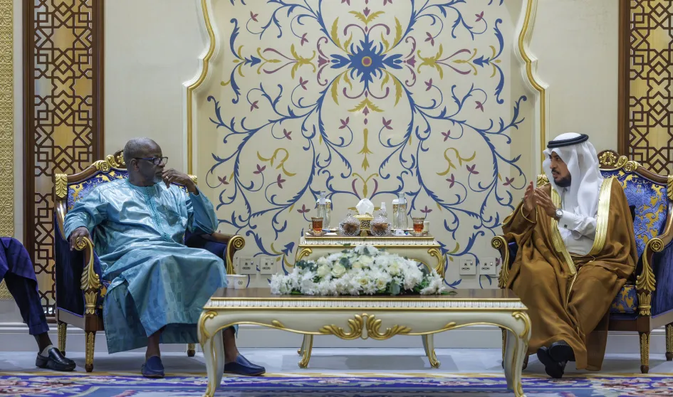 At the headquarters of the Muslim World League in Makkah, His ...