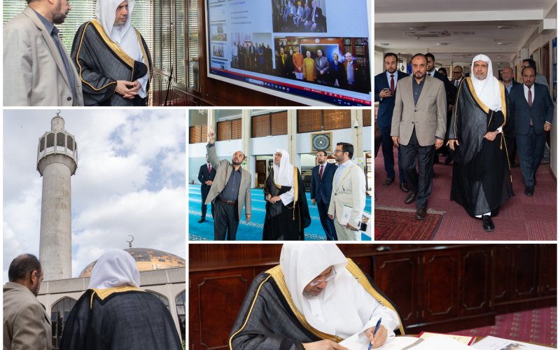 The Islamic Cultural Centre hosted His Excellency Sheikh Dr. Mohammed Alissa, Secretary-General of the Muslim World League and Chairman of the Organization of Muslim Scholars.