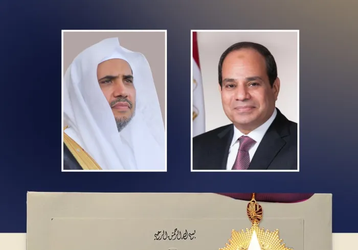 مصری صدر محترم عبدالفتاح السیسی نے شیخ ڈاکٹر محمد العیسی کو سائنس اور آرٹ درجۂ اول میڈل سے نوازا