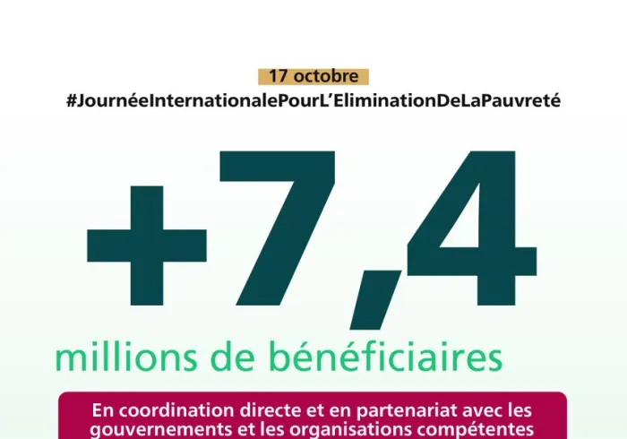 En conformité avec les valeurs de l’Islam fondées sur la miséricorde et la solidarité, qui enseignent que tout acte de bienveillance envers un être vivant est récompensé, et encouragent à secourir les personnes en détresse et à rapprocher les cœurs