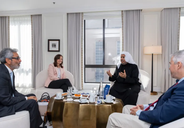 Mohammad Alissa a reçu la délégation de l’Université Johns Hopkins