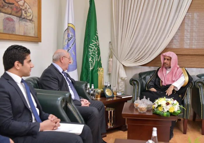 D. Mohamed Alissa recevant l’Ambassadeur de la République arabe d’Egypte auprès du Royaume