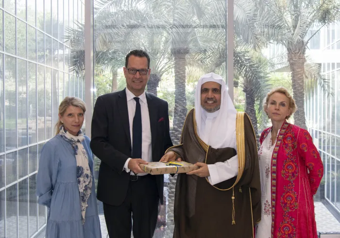 سویڈن کے”مذہبی مکالمہ اور دہشت گردی“کے حکام اور”افغانستان امور“سے متعلق جرمنی حکام کا رابطہ کے ریاض دفتر کا دورہ