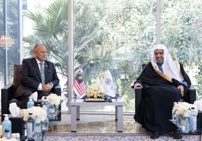 Cheikh Mohammad Alissa a reçu aujourd’hui M. Abdul Razak Abdul Wahab