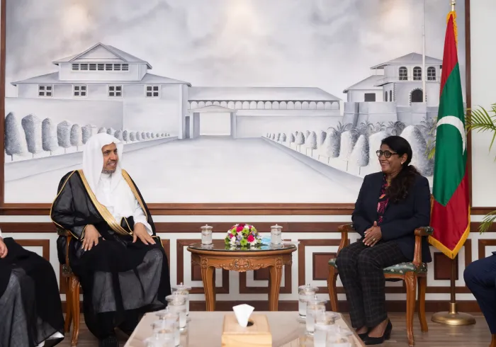 Mohammad Alissa a rencontré Maria Ahmed Dee Dee Ministre de la Défense des Maldives