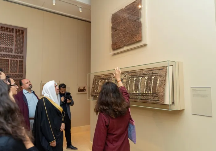 Mohammad Alissa visited metmuseum during his most recent visit to NYC