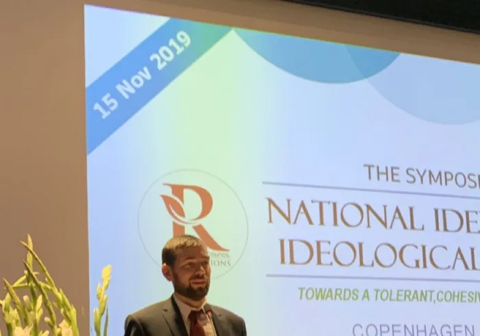 During the first panel at NIIS2019, Denmark's Chief Rabbi Jair Melchior says, "National security starts with responsibility for our own words - the things we say, and how we interpret what others say. We must communicate." MWL in Denmark