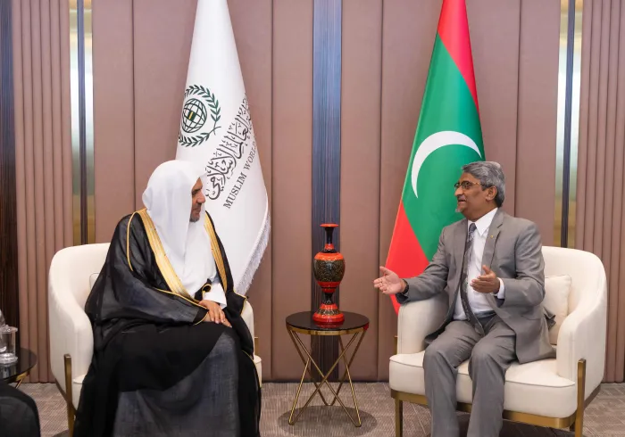 Mohammed Alissa a rencontré M. Ahmed Khalil, le Ministre des Affaires étrangères de la République des Maldives.