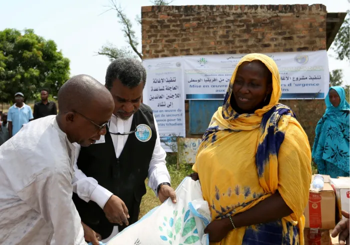 MWL concludes urgent relief campaign aimed at distributing food baskets to about 40,000 of refugees of Central Africa