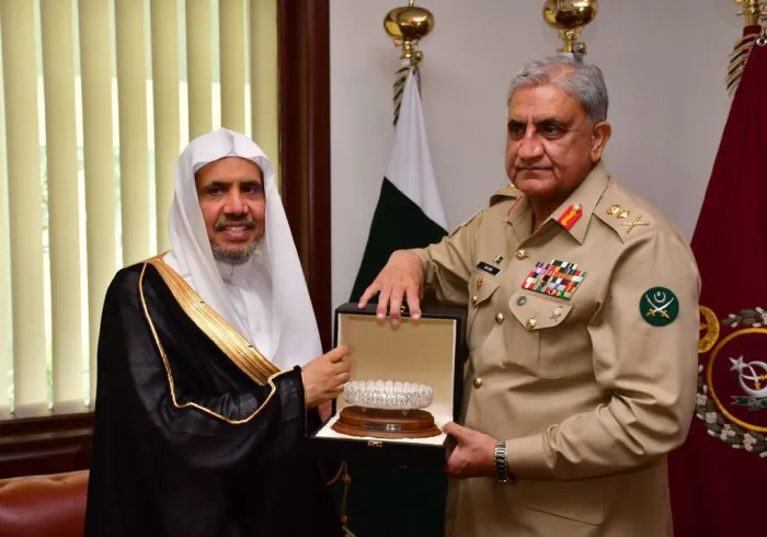 HE Dr. Mohammad Alissa met Pakistan’s Chief of the Army Staff, GEN Qamar Bajwa, in Islamabad