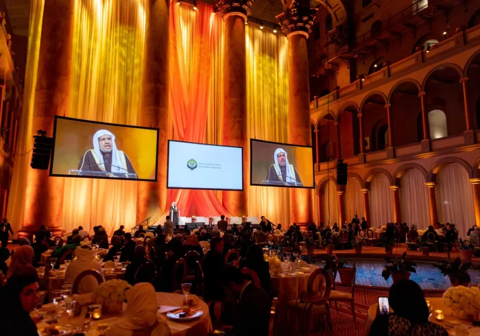 ڈاکٹر محمد العیسی شمالی وجنوبی امریکہ میں اسلامی رہنماؤں کے فورم سے: مجھے خوشی ہورہی ہےکہ امریکہ میں مسلم کمیونٹی بقائے باہمی اورہم آہنگی کے قومی ماڈل کے ساتھ بھائی چارے،مفاہمت اورتعاون کے ذریعے متحد ہیں