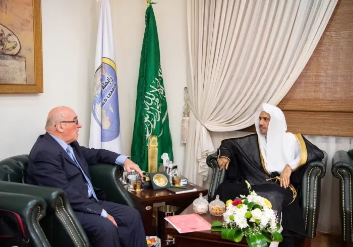  Le SG de le LIM D. Mohamed Alissa recevant le Prt du groupe la Vision Stratégique, Russie Monde Musulman