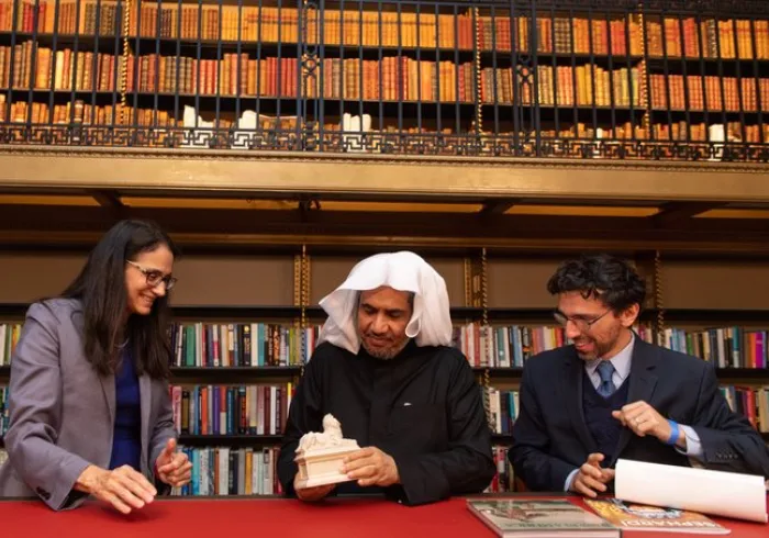 In NYC, HE Dr. Mohammad Alissa toured the nypl