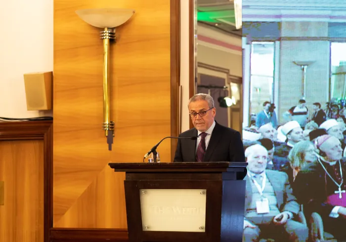 The Mayor of Zagreb spoke at last week's MWL "Conference on Human Brotherhood - the Basis for Peace and Security"