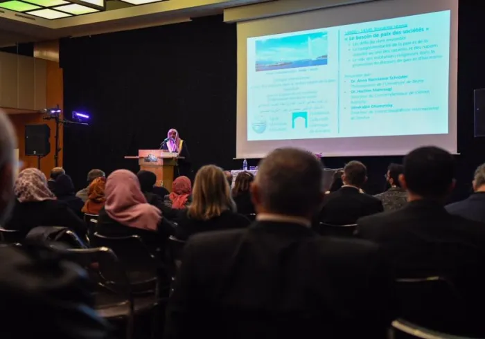 Dans la capitale des organisations internationales, Genève, le SG ouvre une rencontre traitant de la paix mondiale et de la cohabitation religieuse et culturelle