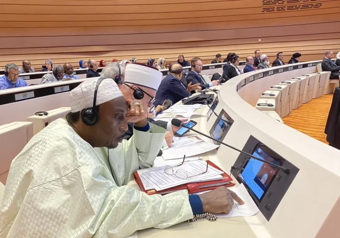  H.E. Abdullah M. M. Almatouq, who reiterated HE Dr. Mohammad Alissa's sentiment that there is no time and place for extremism in our world