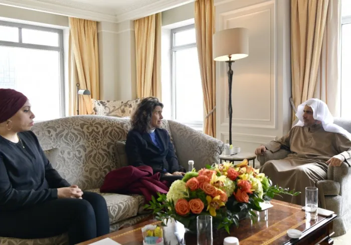 HE Dr. Mohammed Alissa traveled to New York and met with Rev. Dr. Chloe Breyer and Handi Doleh of the Interfaith Center of New York