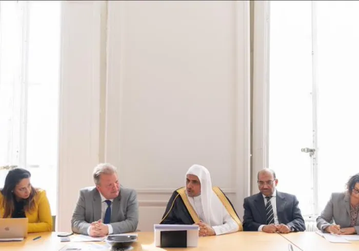 In France, HE Dr. Mohammad Alissa met with the Saudi-French Parliamentary Friendship Committee