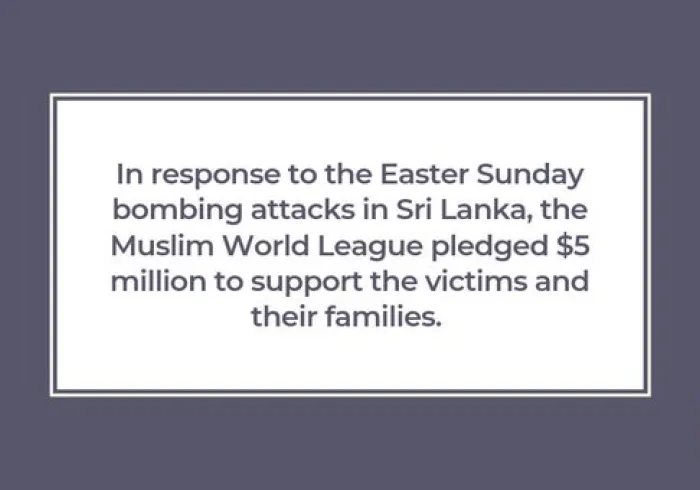 MWL is committed to standing up against terrorism, extremism & violence