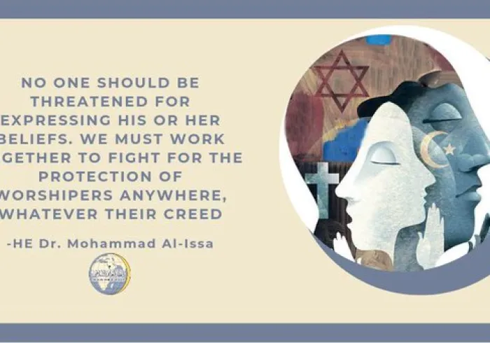 No one should be threatened for expressing his or her religious beliefs