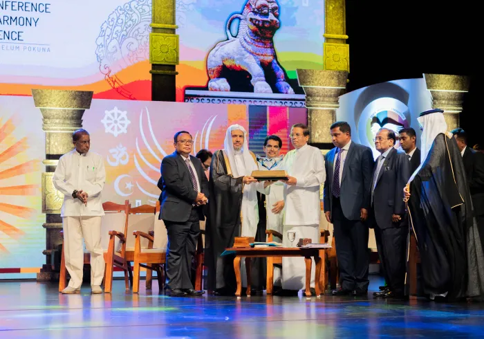  The conference aimed to send a clear message to extremists everywhere: "We will defeat you."