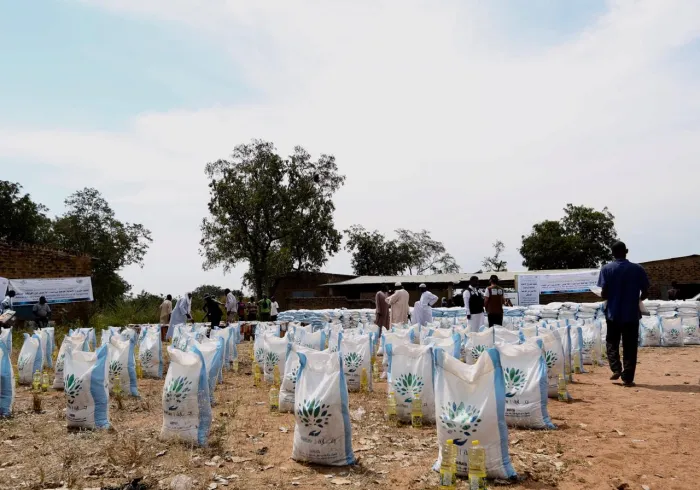 4- معونات الرابطة تصل إلى 40 ألف لاجئ.