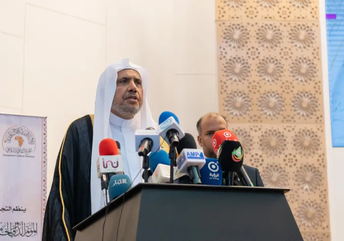 MohammadAlissa lors de la conférence sur la biographie du Prophète(paix sur lui) à Nouakchott :