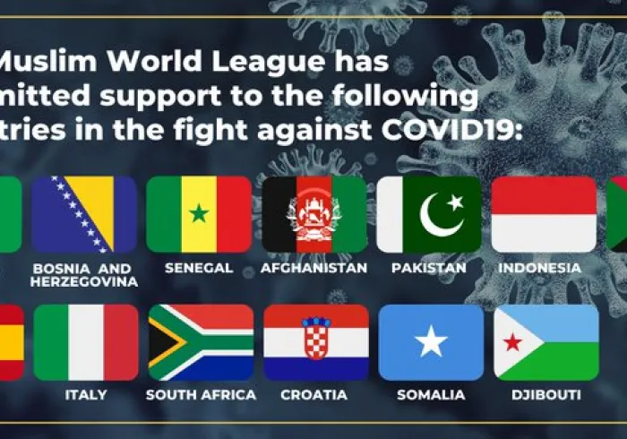 The MWL's support for countries in the fight against COVID19 knows no boundaries