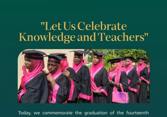 Adhering to international standards and operating under government oversight: Let us commemorate the graduation of the fourteenth batch of students from the Higher Institute for Teacher Training, affiliated with the Muslim World League