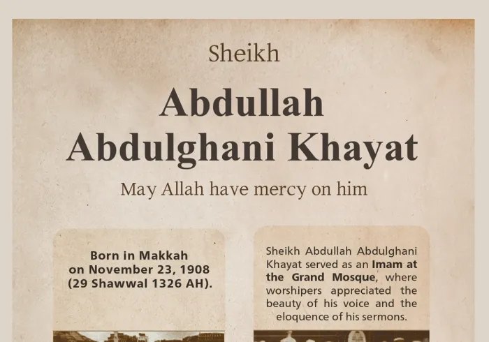 "The first to record the entire Quran with Tarteel in audio format in the Kingdom of Saudi Arabia."