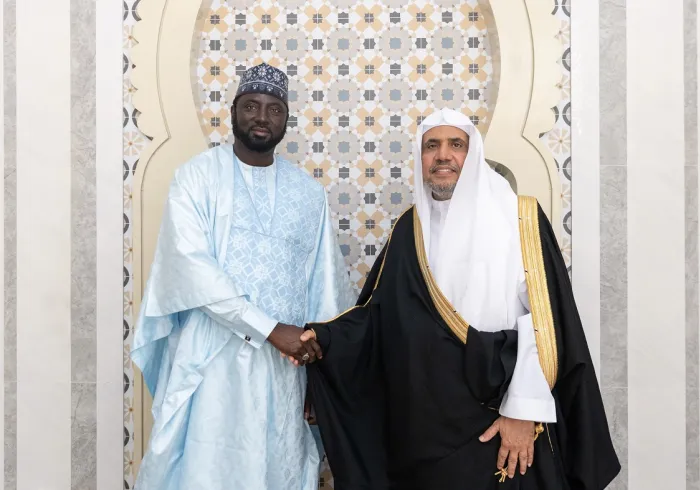 Le Ministre gambien des Affaires étrangères Mamadou Tangara rencontre Mohammad Alissa dans la capitale