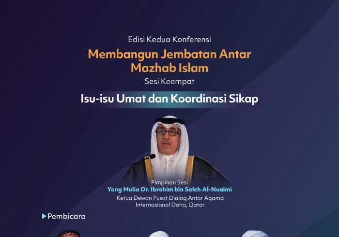 yang dibahas dalam sesi keempat "Isu-isu Umat dan Koordinasi Sikap", dalam edisi kedua Konferensi #MembangunJembatanAntarMazhab Islam:
